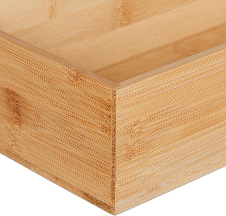 Produktbild Relaxdays Aufbewahrungsbox (38 x 15 x 7.5 cm, 4.28 l)