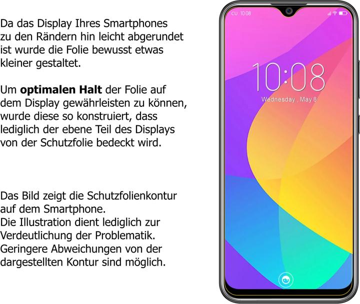 Actual product image Dipos Screen Protector Anti-Glare (5 Piece, Oukitel Y4800)