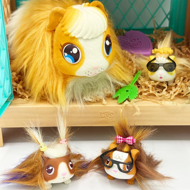 Produktbild Little Mama Surprise mit Stall und 3 Überraschungsbabys (33.10 cm)