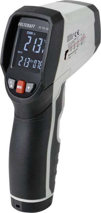 Immagine prodotto Voltcraft IR 110-6C Termometro di precisione a infrarossi Ottica 6:1 0 - 110 °C