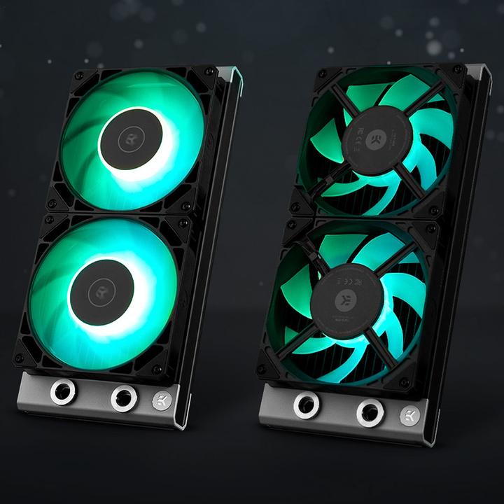 Immagine prodotto EKWB EK Loop Fan FPT 120D-RGB 550-2300 bk 3831109897546 (120 mm, 1 x)