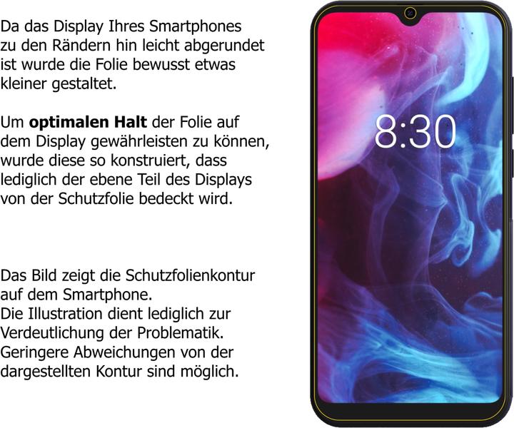 Actual product image Dipos Screen Protector Anti-Glare (6 Piece, Archos Oxygen 63)