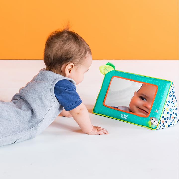 Actual product image Bright Starts Sit&See Safari Floor Mirror