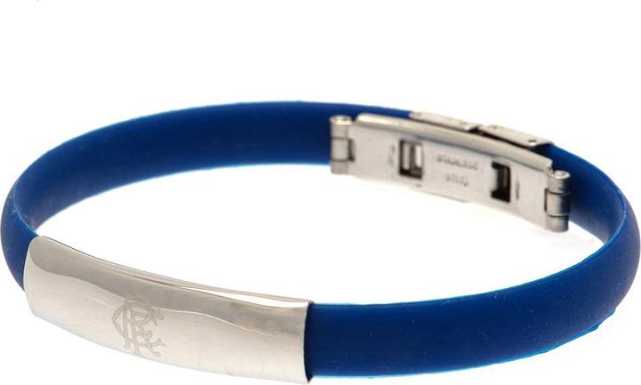 Produktbild Rangers FC Wappen Armband Silikon (20 cm, 100% synthetisches Material)