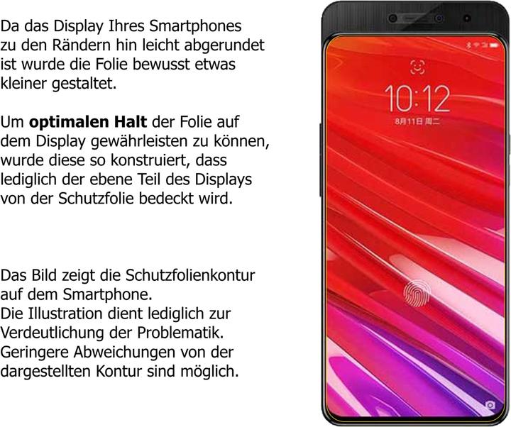 Actual product image Dipos Screen Protector Crystalclear (6 Piece, Lenovo Z5 Pro GT)