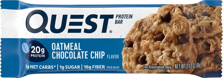 Produktbild Quest Nutrition Bar (Oatmeal Chocolate Chip, 12 Stk., 720 g)