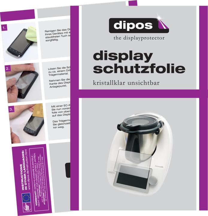 Actual product image Dipos Screen Protector Crystalclear (1 Piece, Thermomix TM6)