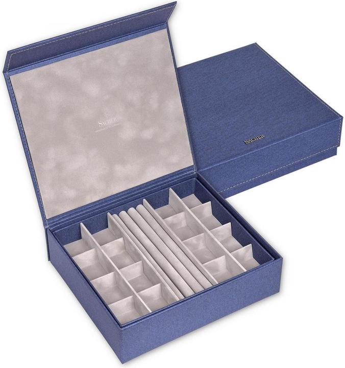 Image du produit Sacher N3.517.231021 - Boîte à bijoux Nora denim bleu
