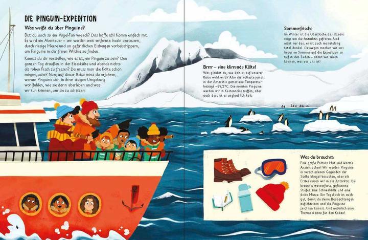 Image du produit Was für Sachen Pinguine machen (Allemand, Huw Lewis Jones, 2024)