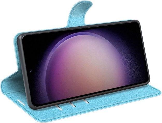 Actual product image MU Classic Litchi Leather Bookcover Series (Samsung Galaxy S23 FE)