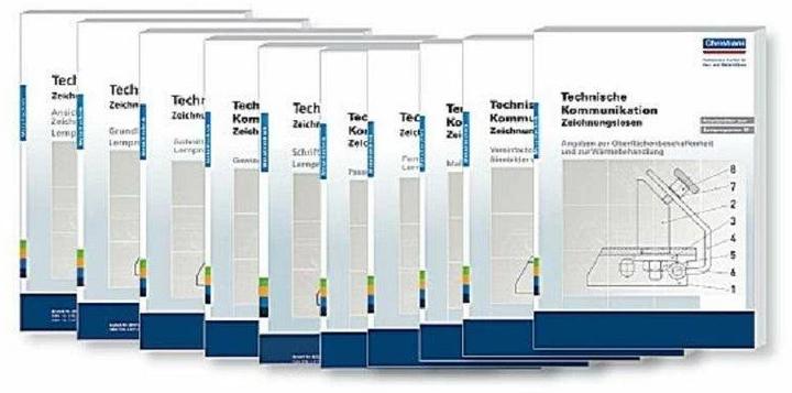Actual product image Technische Kommunikation Zeichnungslesen. Paket Lernprogramm (German, Hartmut Hampe, 2003)