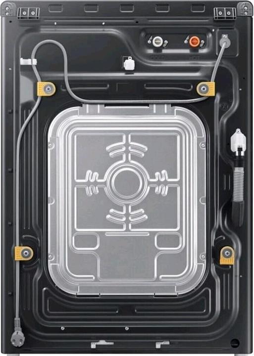 Actual product image Samsung WF18T8000GV Washing machine Free installation Front loading 18 kg 1100 rpm C Black (18 kg, Left)