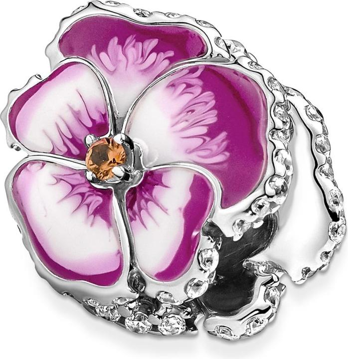 Immagine prodotto Pandora Fascino rosa a forma di viola del pensiero (Argento 925)