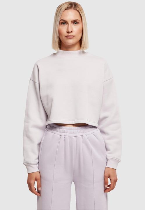 Actual product image Urban Classics Ladies Cropped Oversized Sweat High Neck Crew - 14225 (4XL)