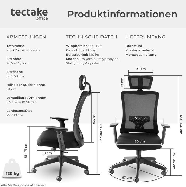 Actual product image tectake Phoibe