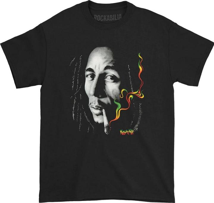 Produktbild Bob Marley Erwachsene Rasta Smoke Baumwolle TShirt (XL)