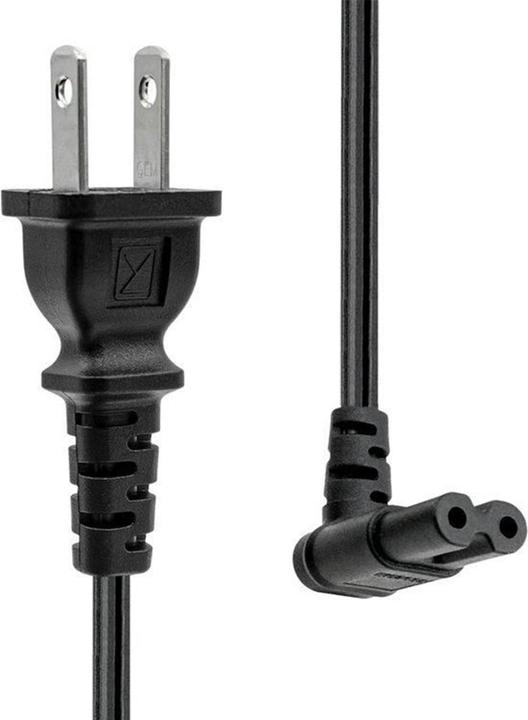 Produktbild ProXtend Power Cord US type A to angled C7 2M Blac (2 m)