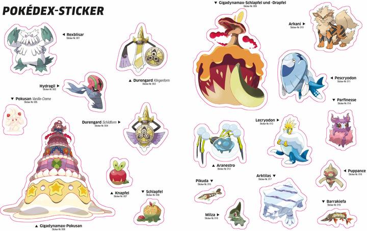 Immagine prodotto Pokémon Libro di adesivi Galar