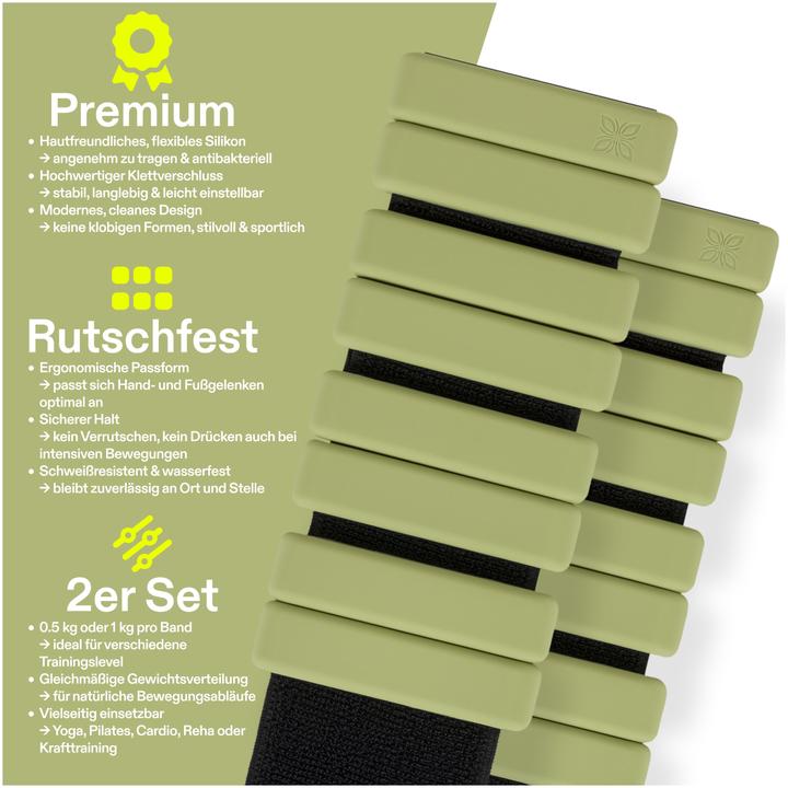 Immagine prodotto Omnana Bracciale HEROSTRAP (2 x 0,5 kg)