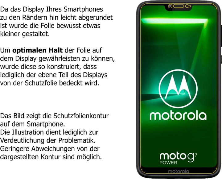 Produktbild Dipos Displayschutzfolie Antireflex (6 Stück, Motorola Moto G7 Power)