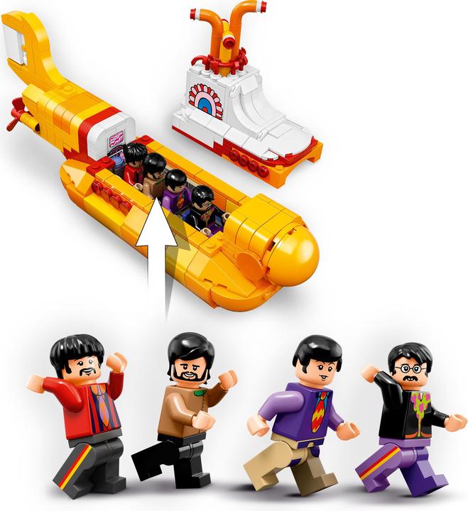 Produktbild LEGO Ideas Yellow Submarine (21306, LEGO Ideas, LEGO Seltene Sets)