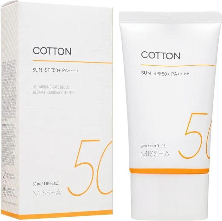 Immagine prodotto Missha All Around Safe Block Cotton Sun (Crema solare, SPF 50, 50 ml)