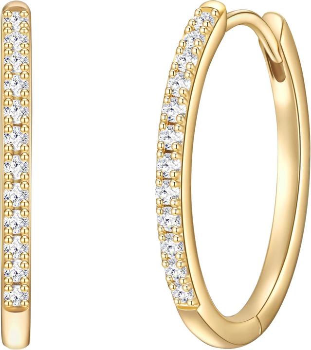 Image du produit Glanzstücke München Femmes argent sterling zirconium or jaune - 31992 (Argent Sterling)