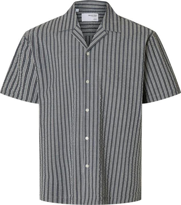 Selected Homme Seersucker Kurzarmhemd (S)
