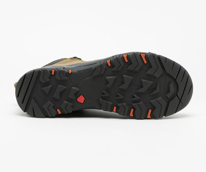 Image du produit Quechua Chaussures de randonnée en cuir étanches pour hommes - NH500 mi-haute beige (44)