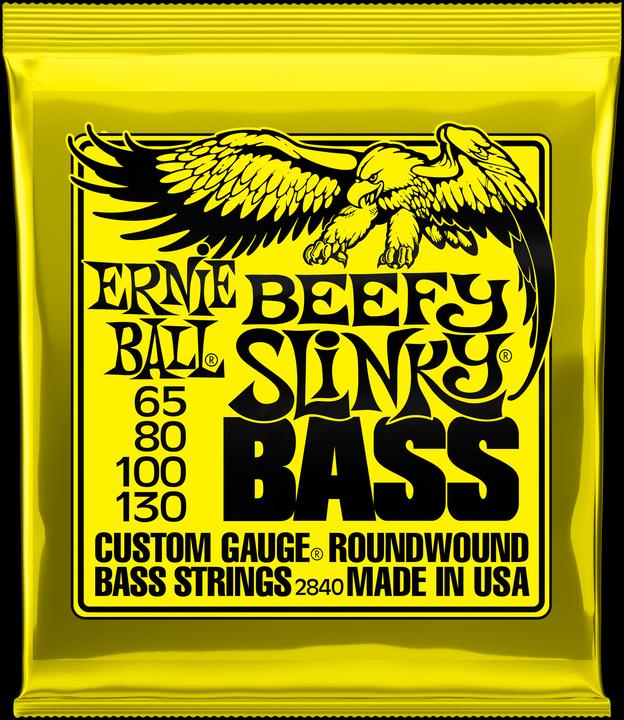 Actual product image Ernie Ball Slinky Beefy (4 x, Bass, 0.07")