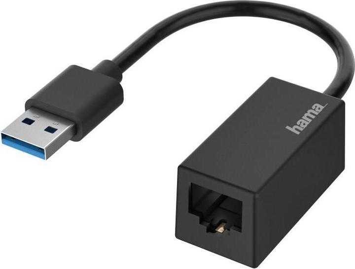 Actual product image Hama USB 3.0 adapter to RJ45/LAN (USB, RJ45 (1x))
