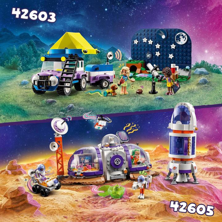 Immagine prodotto LEGO 42605 Base spaziale su Marte con razzo (42605, LEGO Friends)