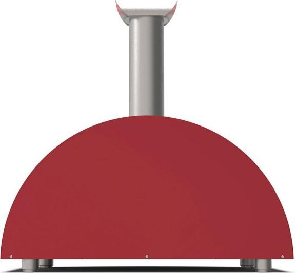 Image du produit Alfa Forni Moderno 3 Pizze Bois Antique Rouge (Four à pizza à bois)