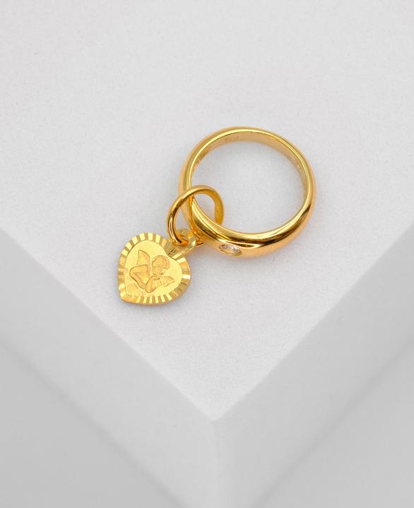 Produktbild Muau Taufring (54, 750/18 K Gold)