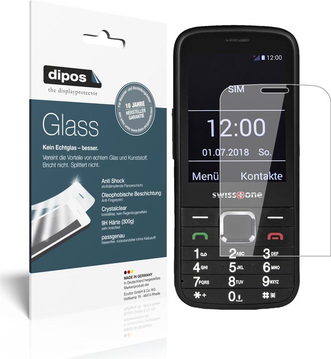 Produktbild Dipos Displayschutz Anti-Shock (1 Stück, Swisstone BBM 570)