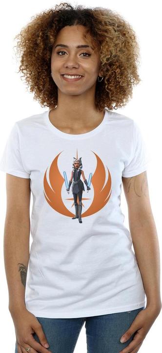 Image du produit Star Wars - T-shirt CLONE WARS AHSOKA REBEL POSE - Femme (S)