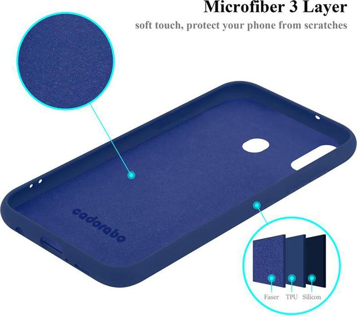 Actual product image Cadorabo TPU Liquid Silicone Case Cover (Samsung Galaxy M20)