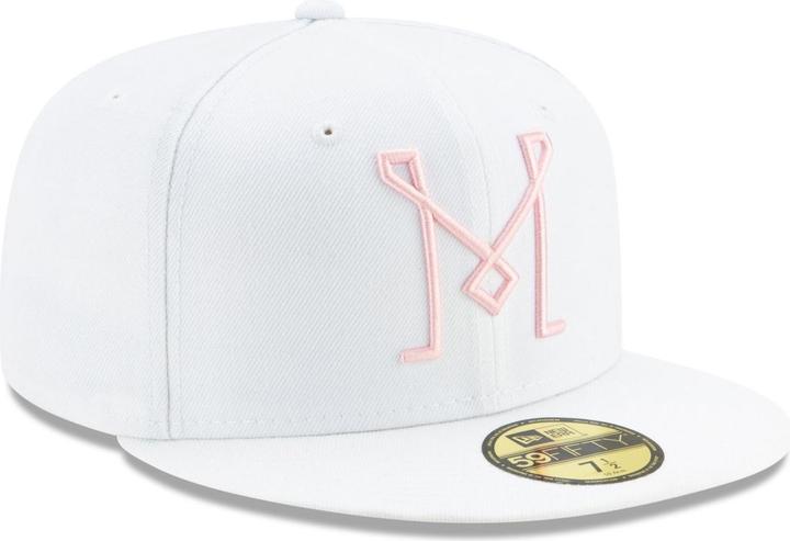 Actual product image New Era 59Fifty Fitted Cap - MLS Inter Miami white - 6 7/8 (6 7/8)