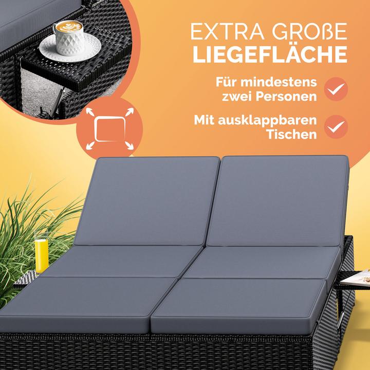Produktbild Casaria Sonnenliege (200 cm)