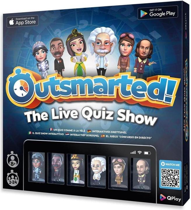 Immagine prodotto Cartamundi Outsmarted!: Il Quiz in Famiglia dal vivo (Tedesco)