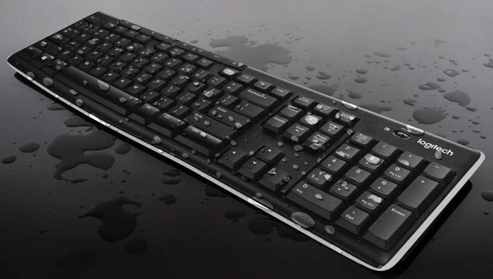 Immagine prodotto Logitech NL K270 Tastiera wireless, layout USA (Ing. Int., Senza fili)