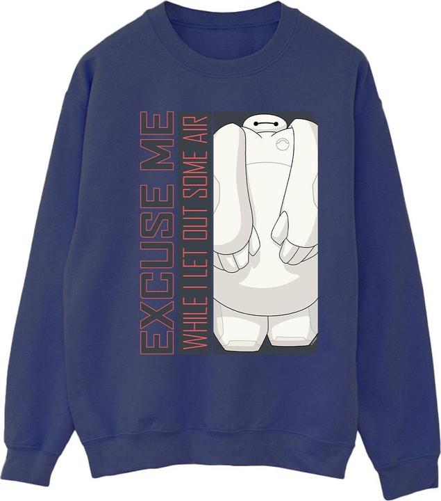 Immagine prodotto Disney Big Hero 6 Baymax Excuse Me Some Air Felpa Donna (M)