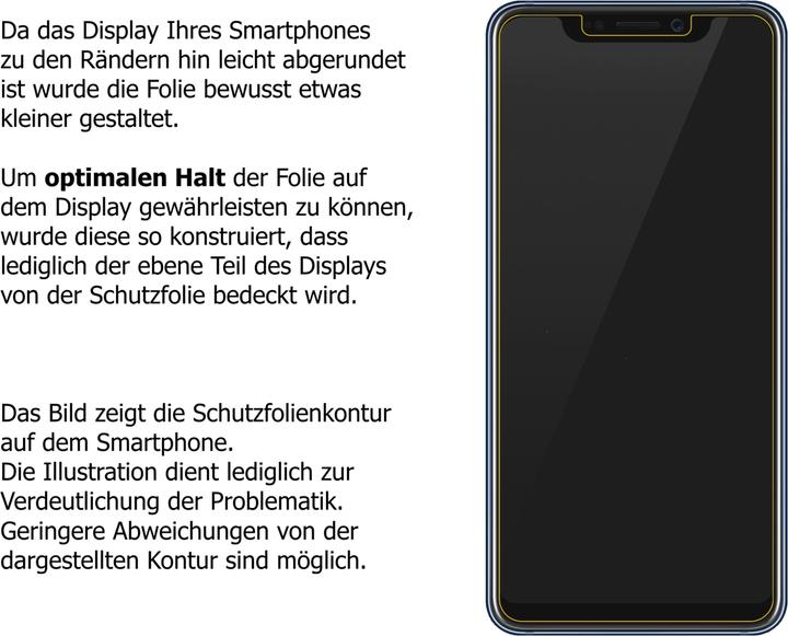 Actual product image Dipos Screen Protector Crystalclear (2 Piece, ZTE Axon 9 Pro)