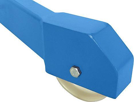 Immagine prodotto Janssen Hydraulik-Technik Gru per officina BLUE, portata 500 kg, supporto mobile puntellato, sistema