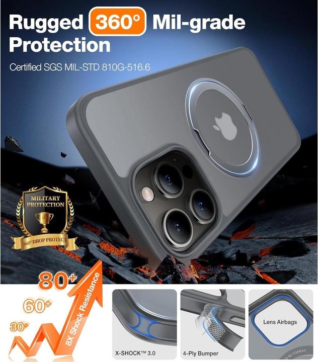 Image du produit Torras UPRO Ostand Pro iPhone 15 Pro Max (Apple iPhone 15 Pro Max)