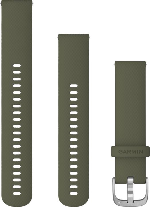 Garmin quick change (20 mm, Silicone, Vivoactive 3, Vivomove HR, Forerunner 645, Venu, vivomove 3, vivomove style)