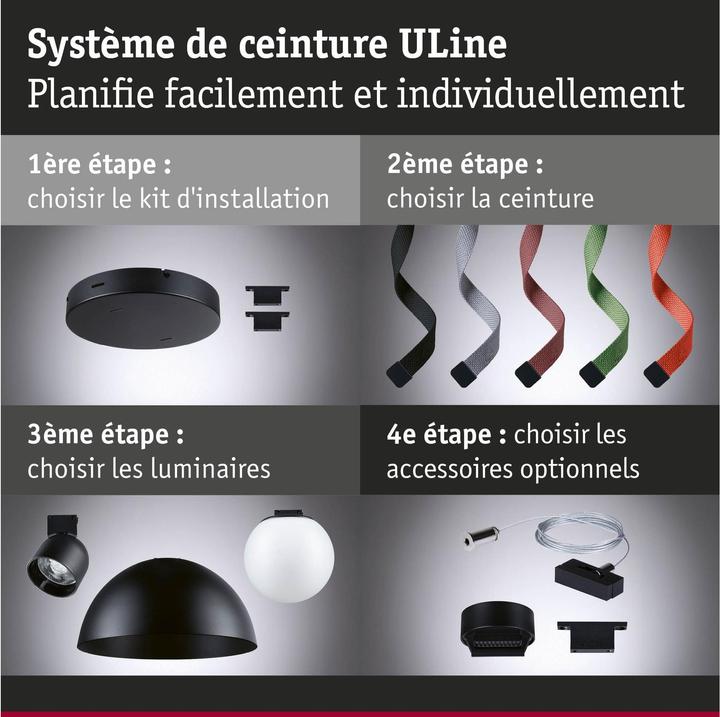 Produktbild Paulmann Gurt-System ULine Pendel Cone (1245 lm)