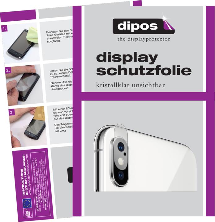 Actual product image Dipos Screen Protector Crystalclear (5 Piece, Apple iPhone XS)