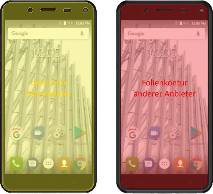 Immagine prodotto Dipos Pellicola Protettiva Full-Cover 3D (2 Pezzo/i, Walton Primo HM4i)