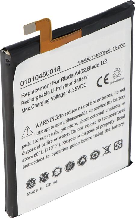 Actual product image AccuCell Battery ZTE Blade A452 515978, E169-515978
